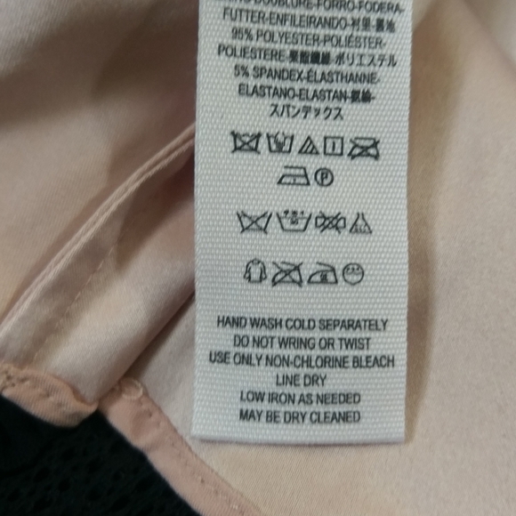 Free People Alicia Lace Black Mini Dress Size 2 - Picture 7 of 12